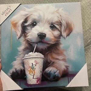 Luxury Glitter Wall Art Canvas brand new 12x12